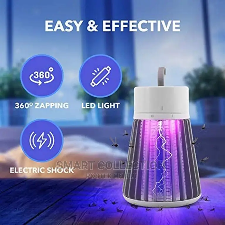 Electric Mosquito Killer LED Light Fly Bug Zapper Lamp
