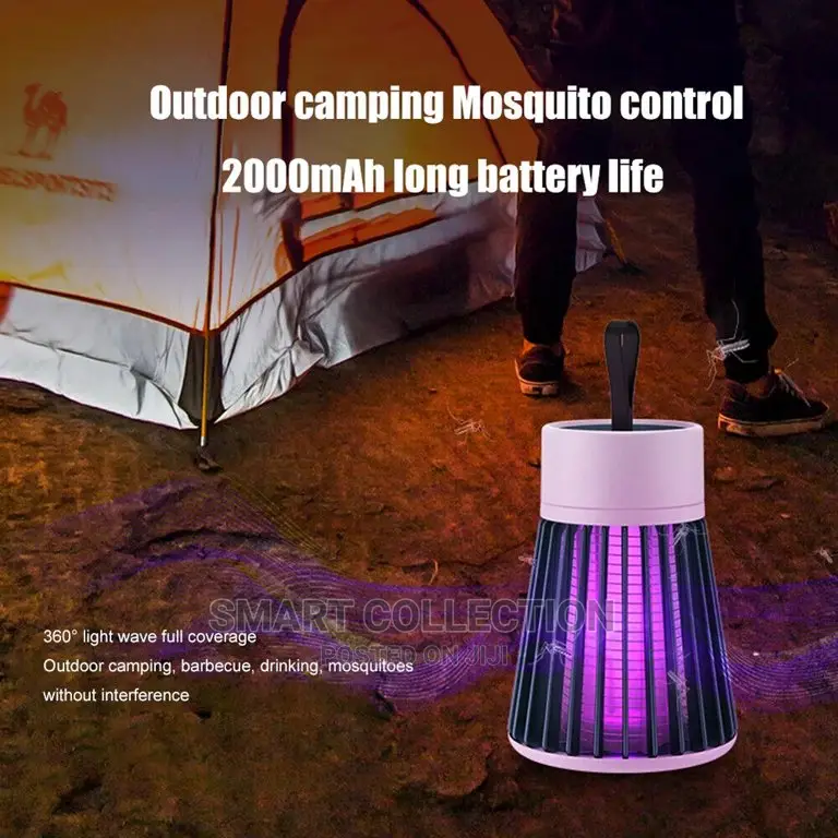 Electric Mosquito Killer LED Light Fly Bug Zapper Lamp