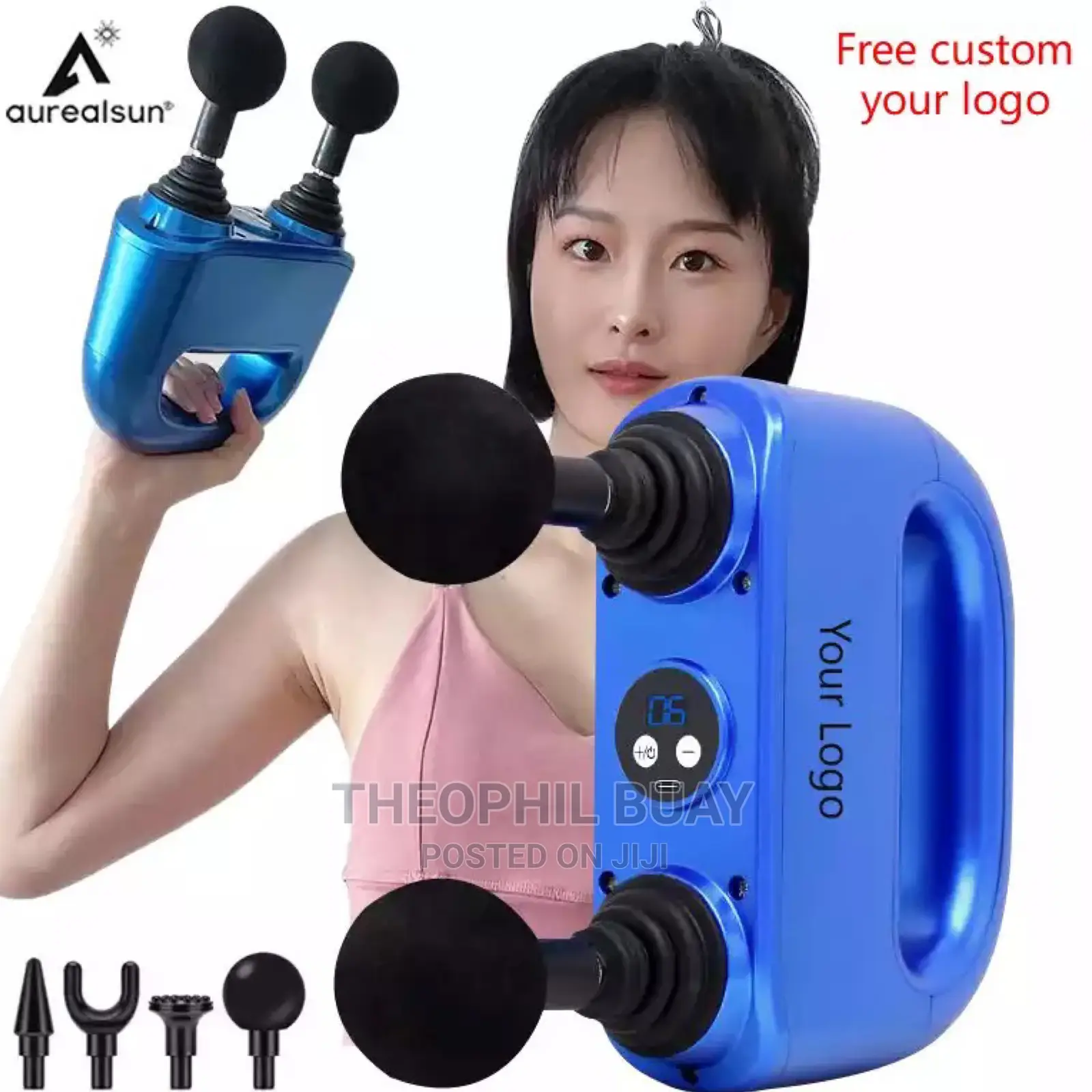 Electric Massage Gun Health Care Muscle Pain Relief Therapy