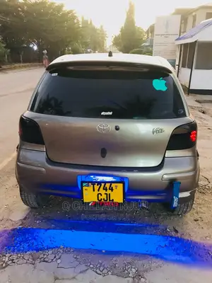 Toyota Vitz 2002 Silver