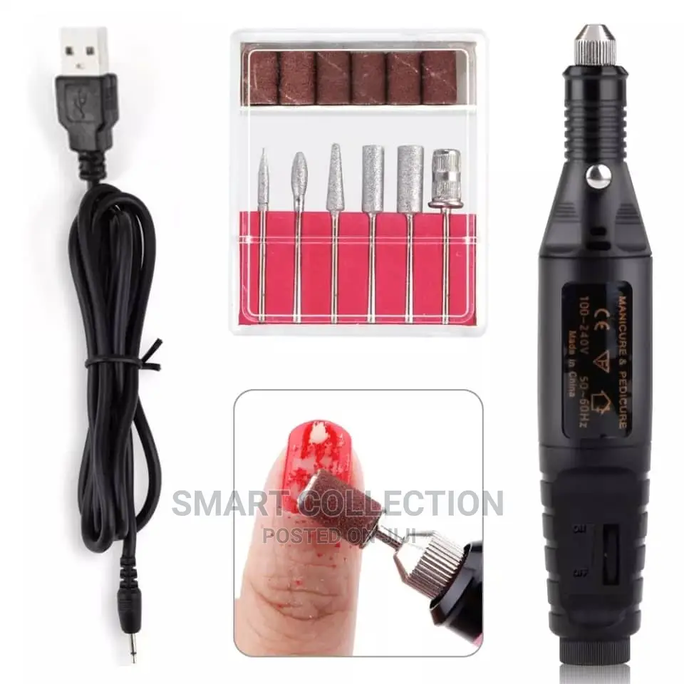 Electric Manicure Machine Nail Drill Bits Gel Polish Remover