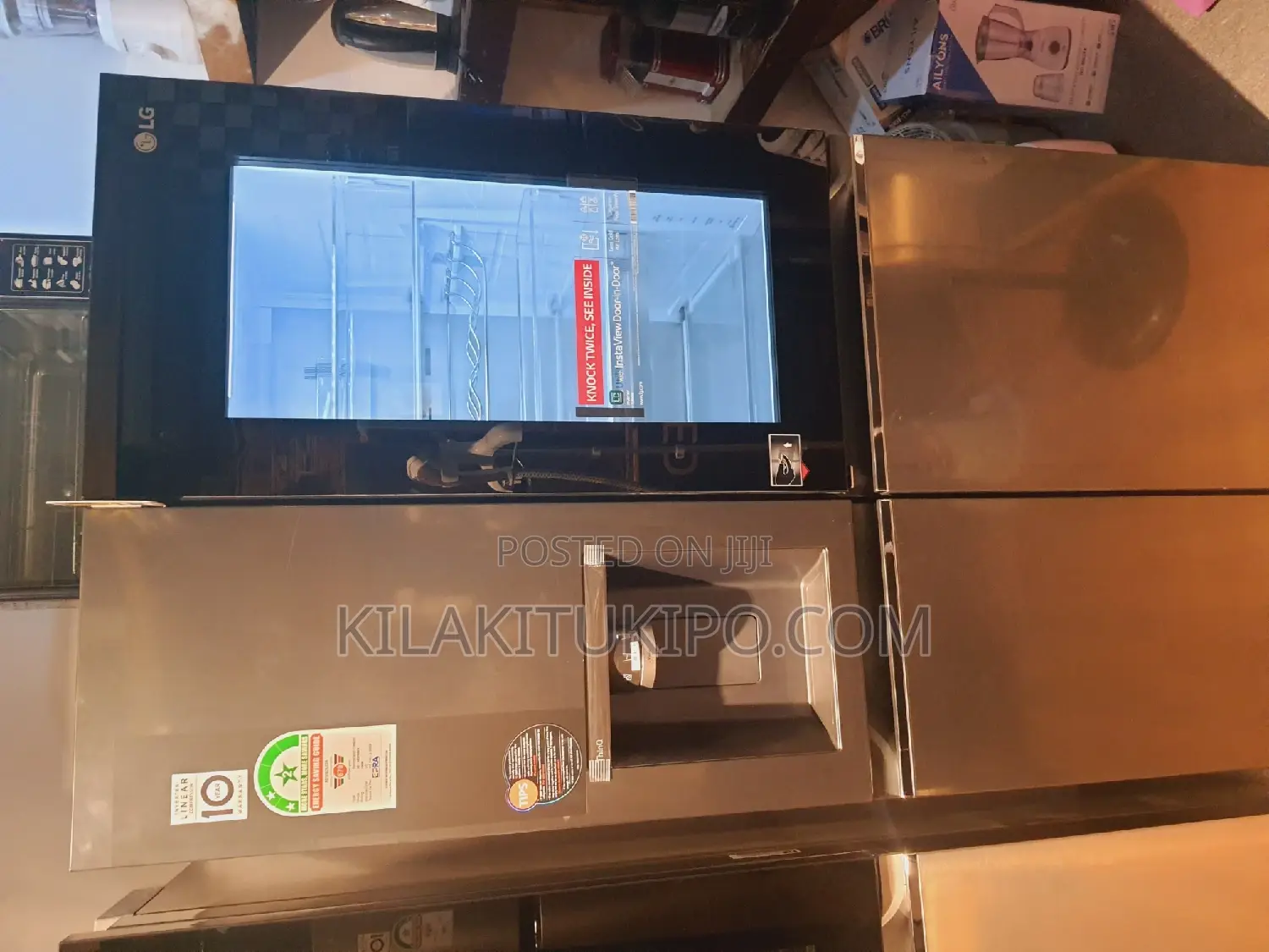 LG Smart Inverter Refrigerator-Freezer 635L