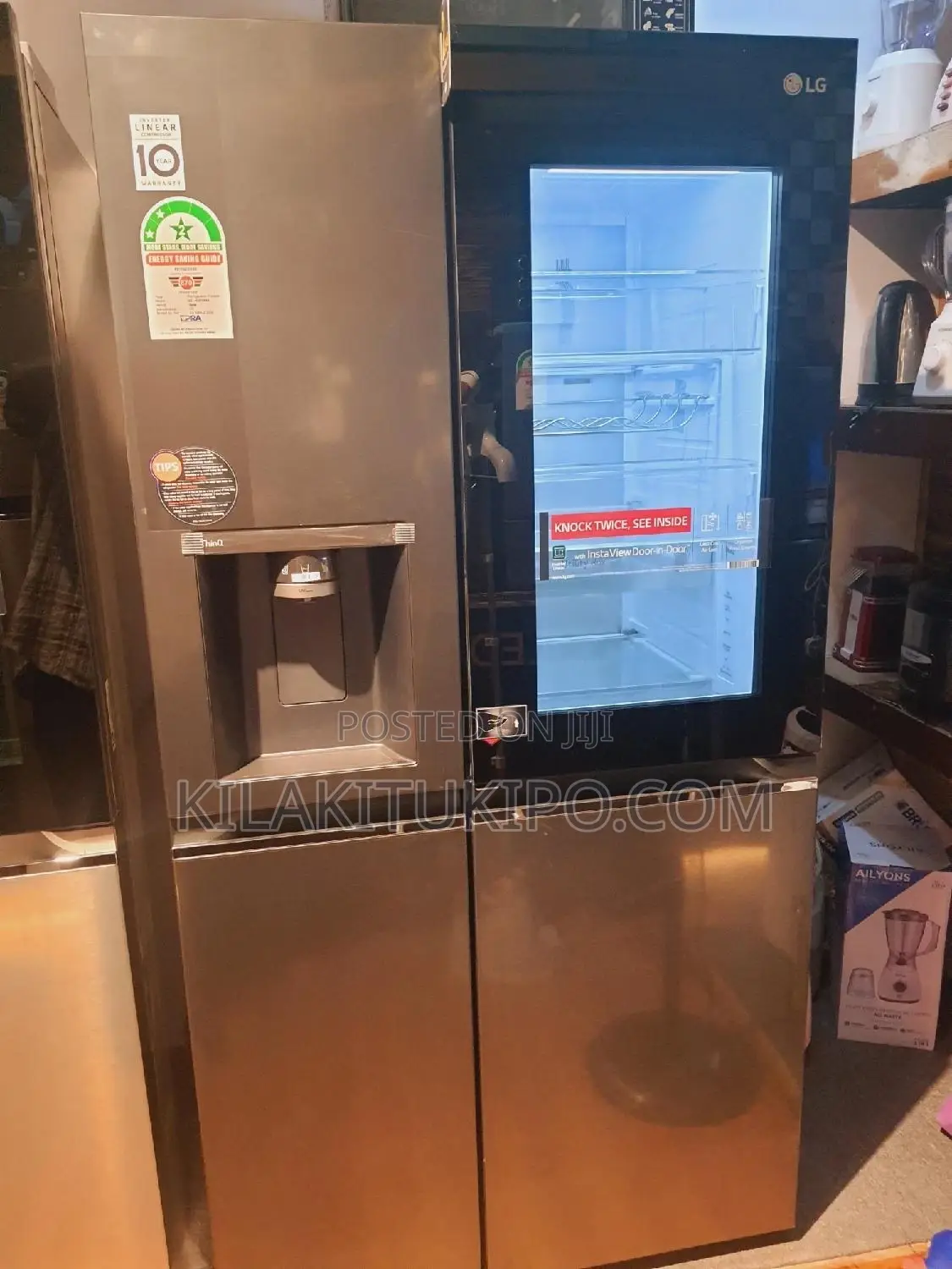LG Smart Inverter Refrigerator-Freezer 635L