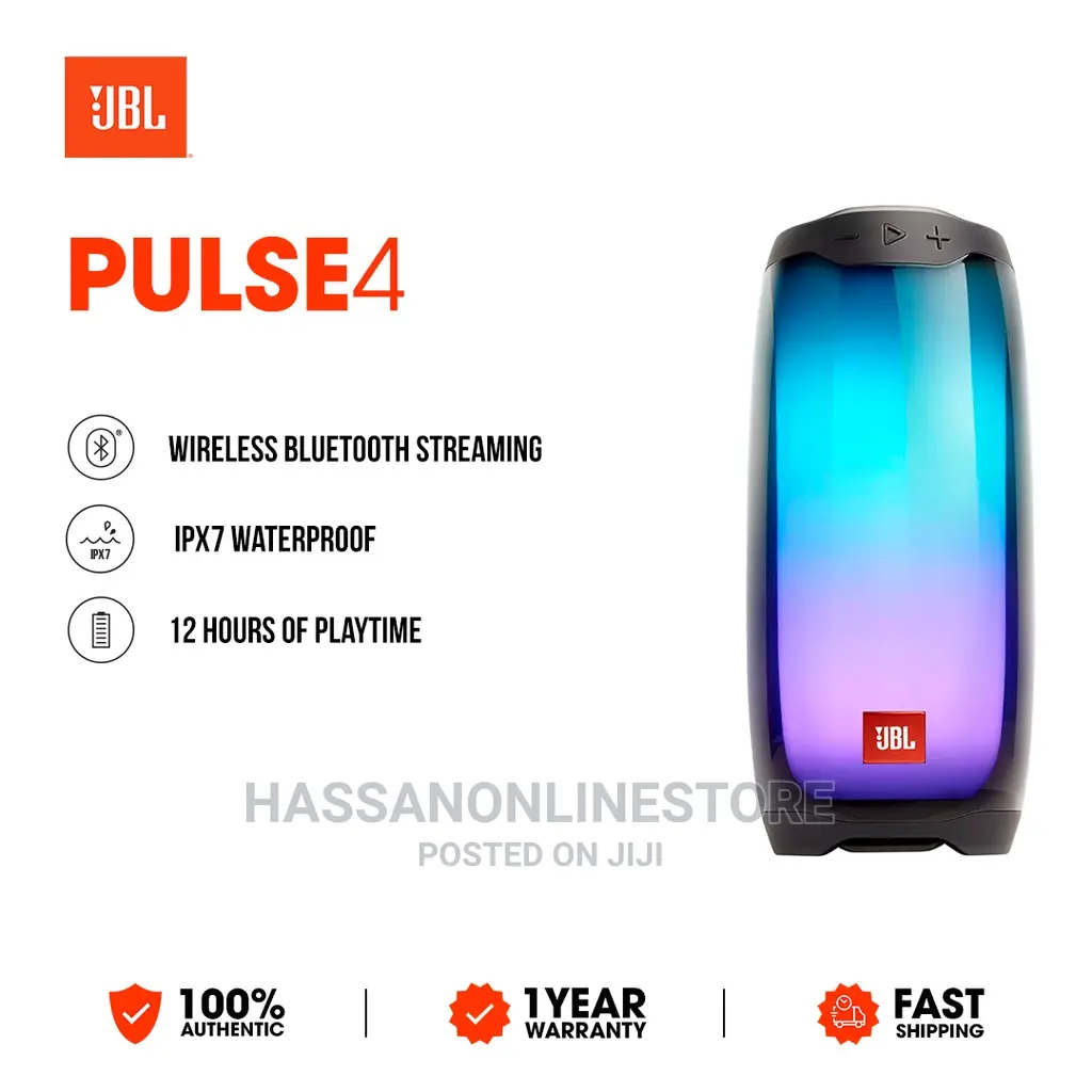 Jbl Pulse 4 Bluetooth Speaker - Black