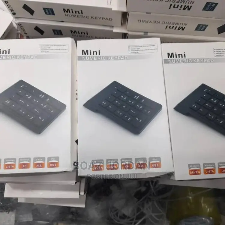 Numerical Keyboards Wired Tsh 10, 000 Wireless Tsh20,000