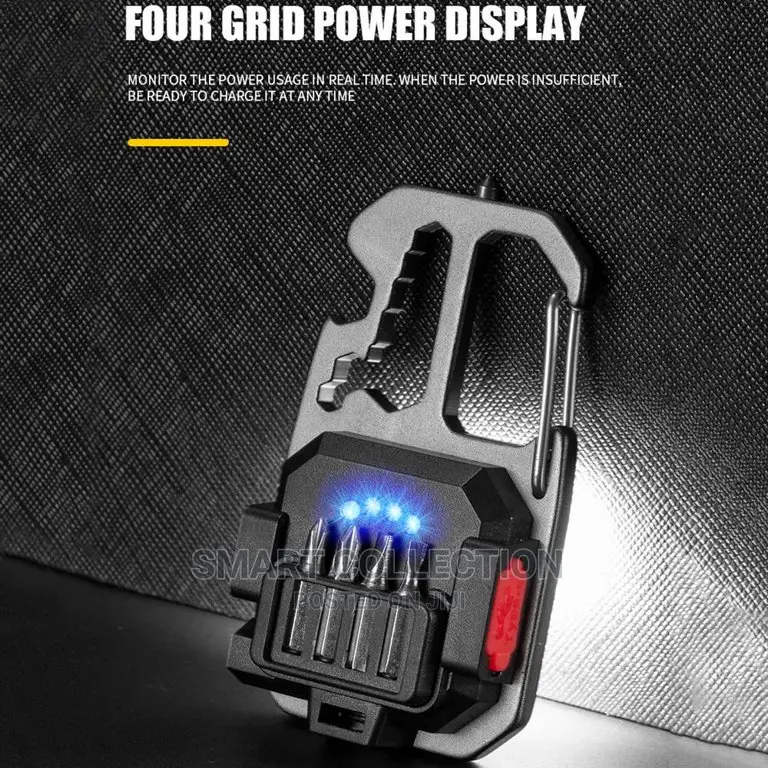 Keychain Flashlights Rechargeable Camping With Screwdriver