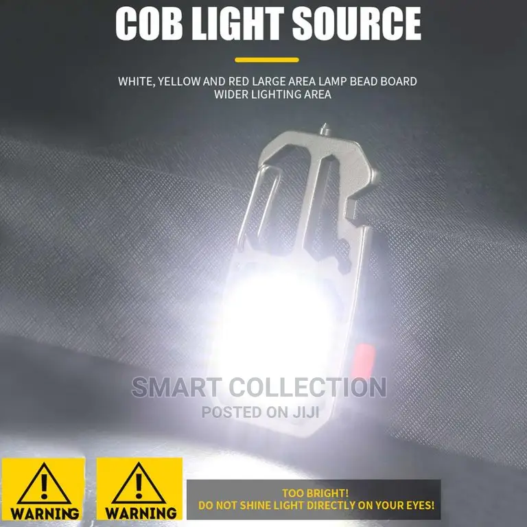 Keychain Flashlights Rechargeable Camping With Screwdriver