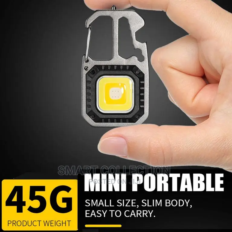 Keychain Flashlights Rechargeable Camping With Screwdriver