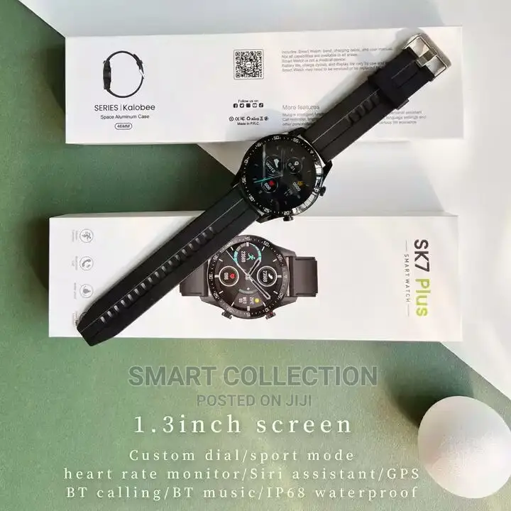 SK7 Plus Smart Watch Round Screen