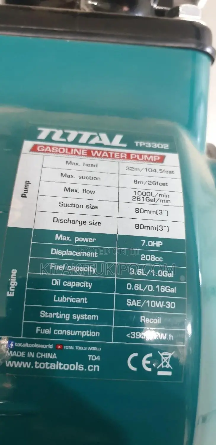 Total Water Pump Original