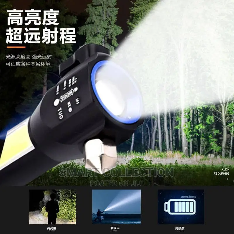 Cob Multi-Function Flashlight T6-28