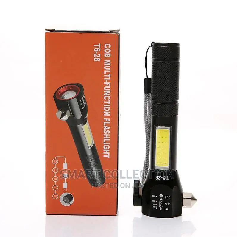 Cob Multi-Function Flashlight T6-28