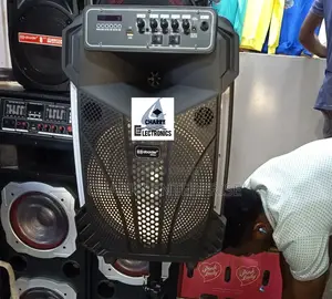 🪵Aborder Portable Rechargeable Speaker With Mic
