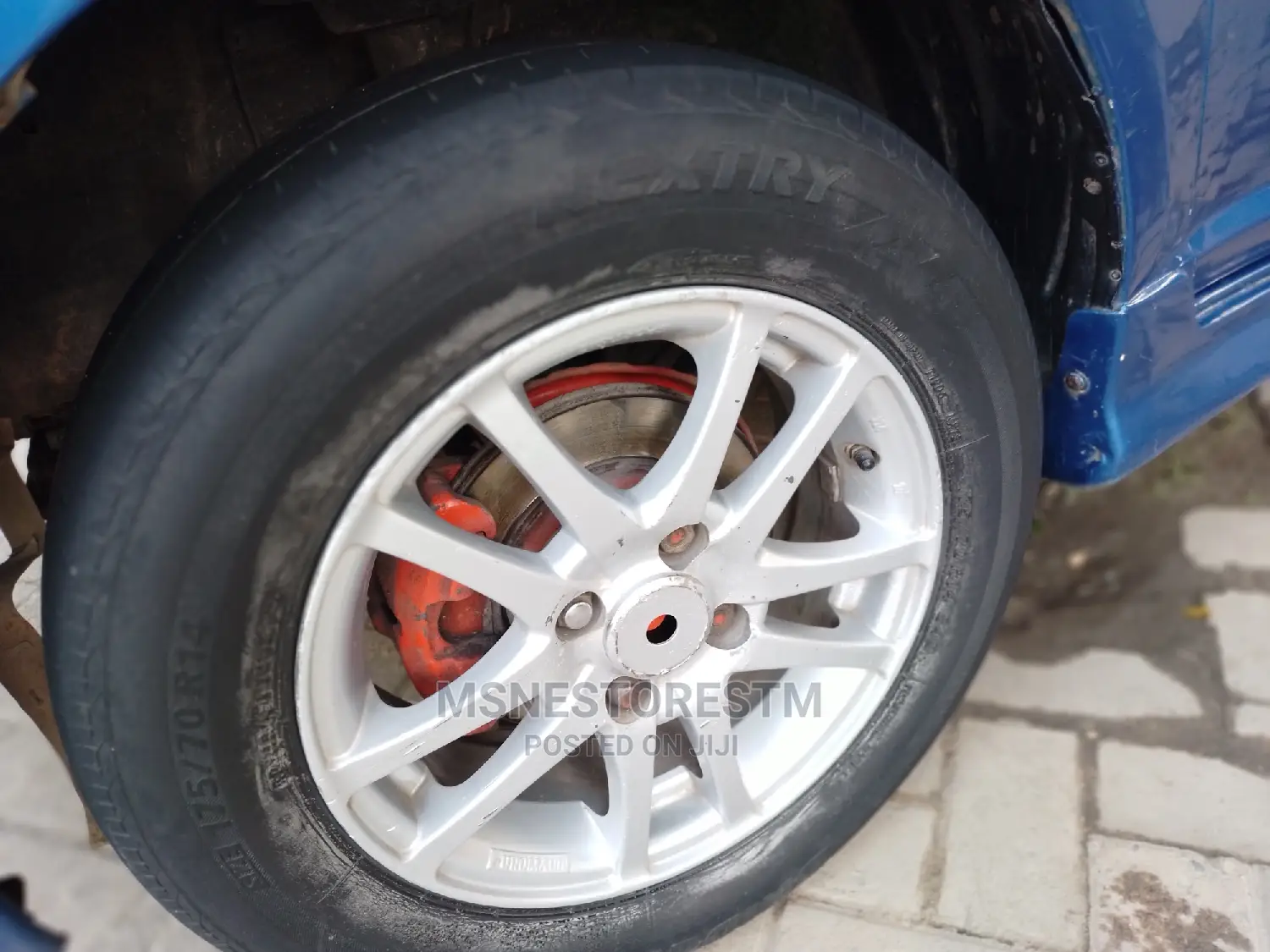 Toyota Vitz 2001 Blue