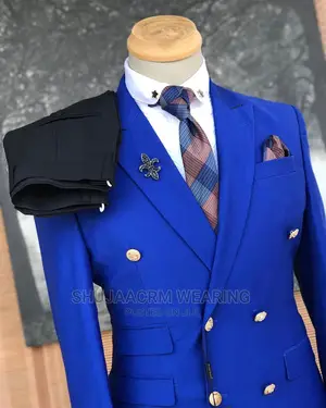Goldish Six Button Suits