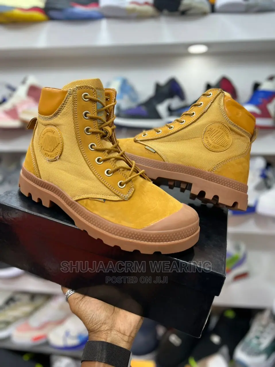 New Paladium Boots