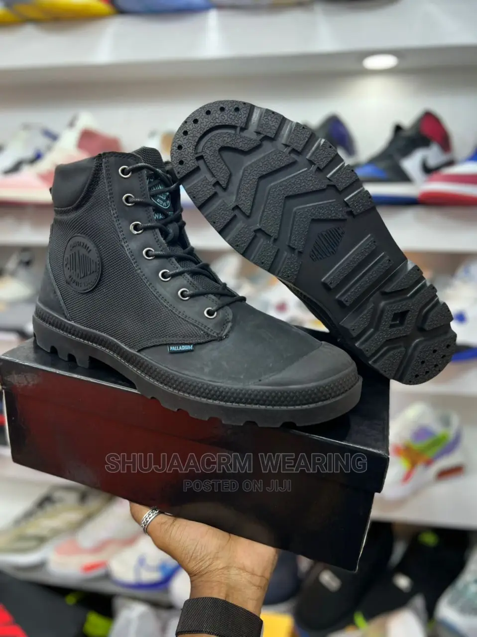 New Paladium Boots