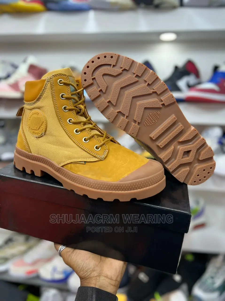 New Paladium Boots