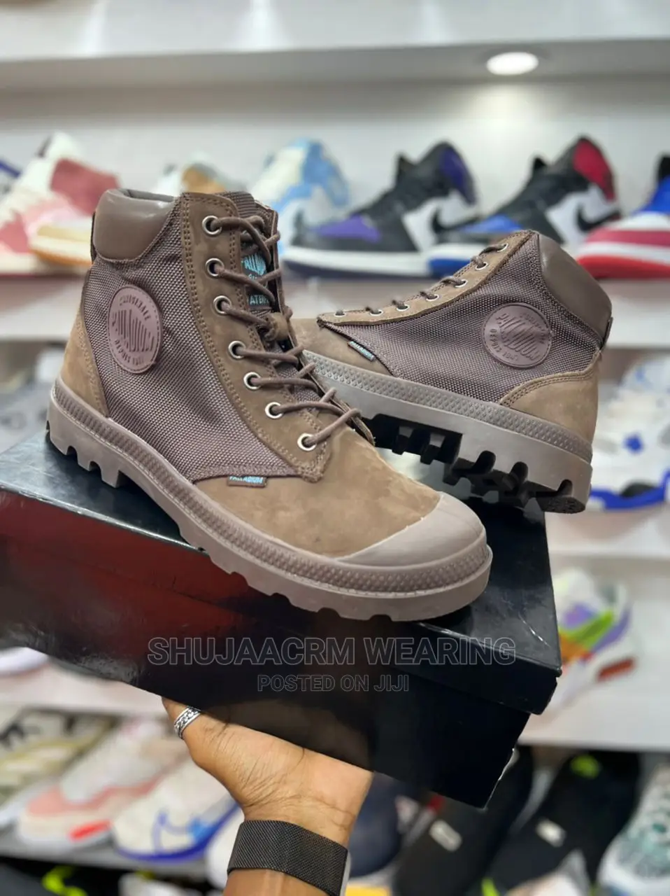 New Paladium Boots