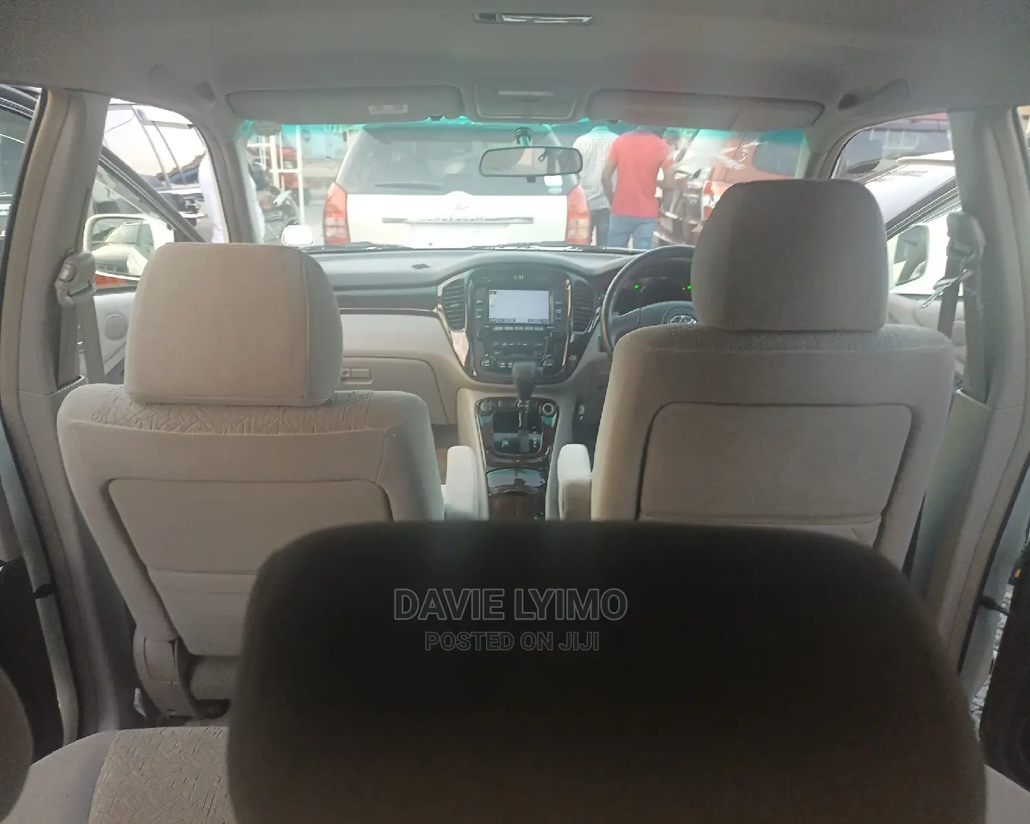 Toyota Kluger 2001 White