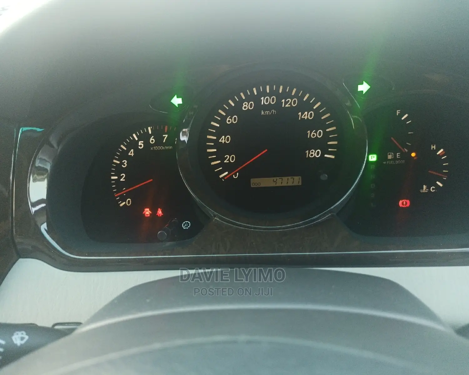 Toyota Kluger 2001 White