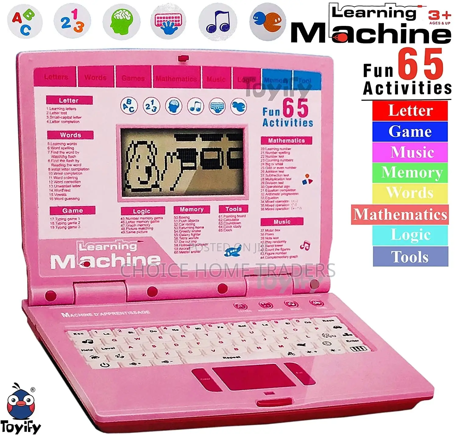 Laptop Kids Learning Machine(Latop Ya Kujifunzia Watoto)