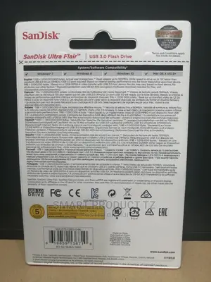 Sandisk Utra Fairtm USB 3.0 Flash Drive.