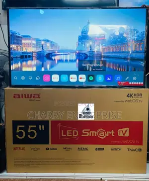 🪵Aiwa Smart 4K UHD Tv
55 Inch
Powered by WebosThin Q