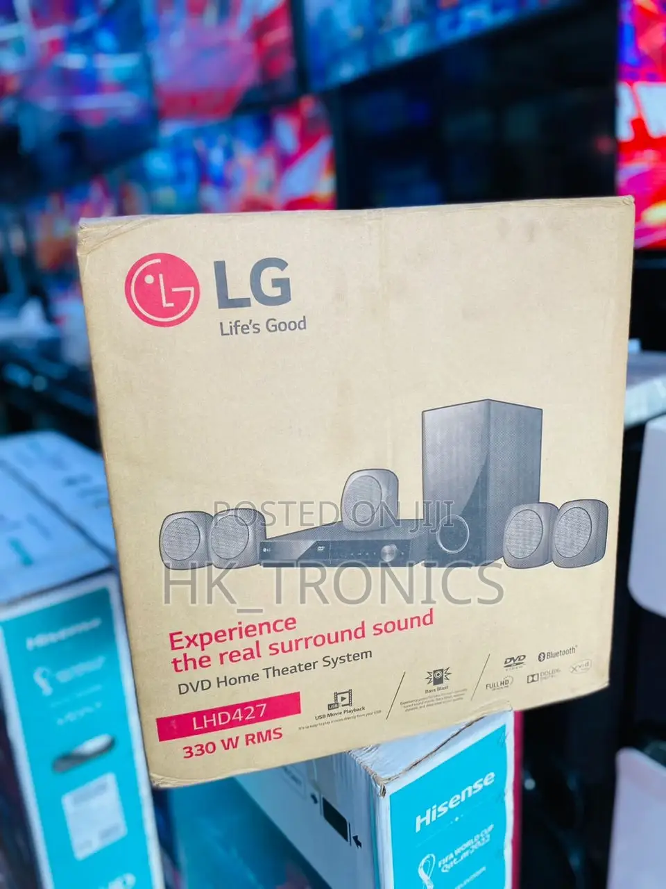 LG Experience the Real Surround Sound
