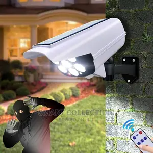 Outdoor Solar Sensor Camera Shape Light