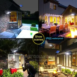 Outdoor Solar Sensor Camera Shape Light