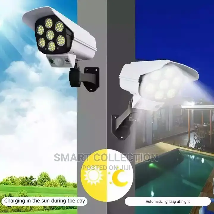 Outdoor Solar Sensor Camera Shape Light