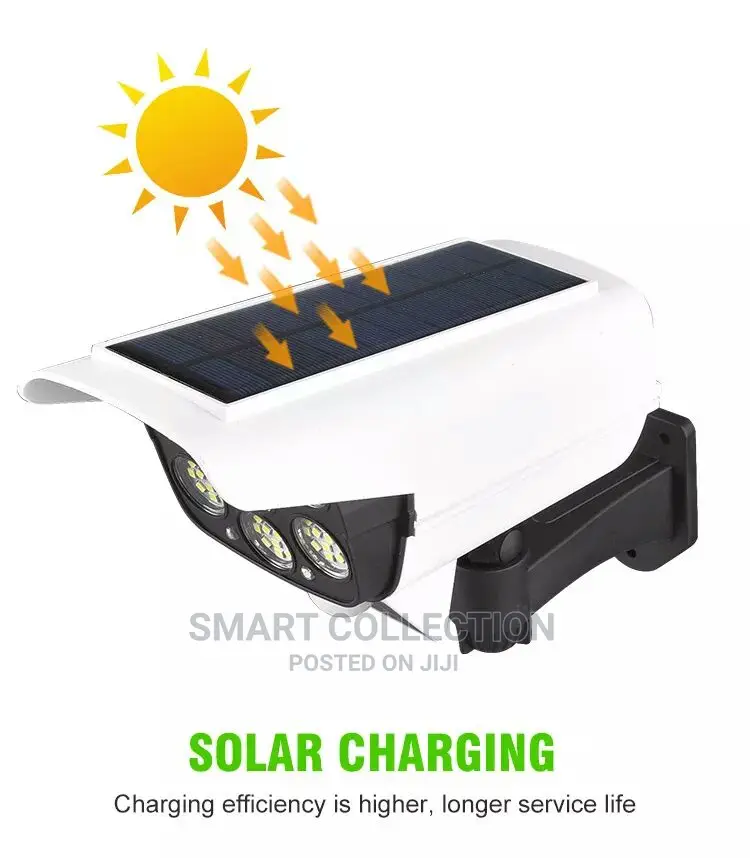 Outdoor Solar Sensor Camera Shape Light