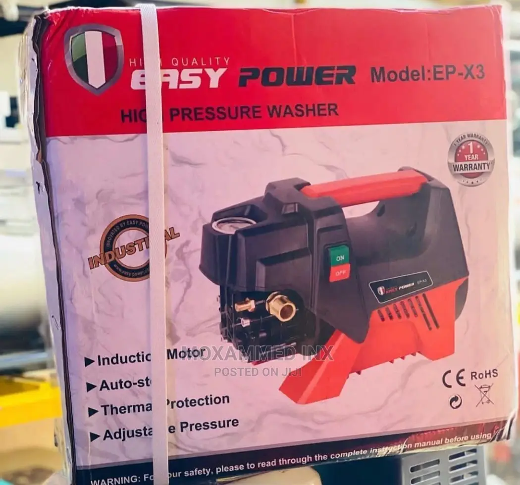 Easy Power Electric Pressure Washer Pressure 100bar