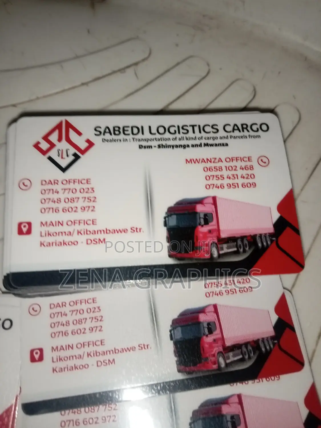 Laminated Business Cards