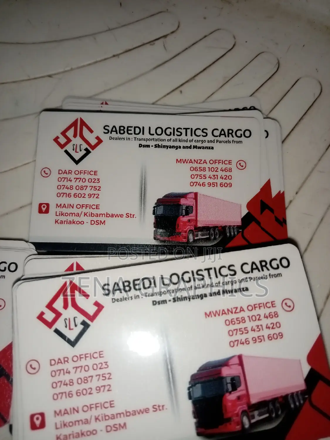 Laminated Business Cards