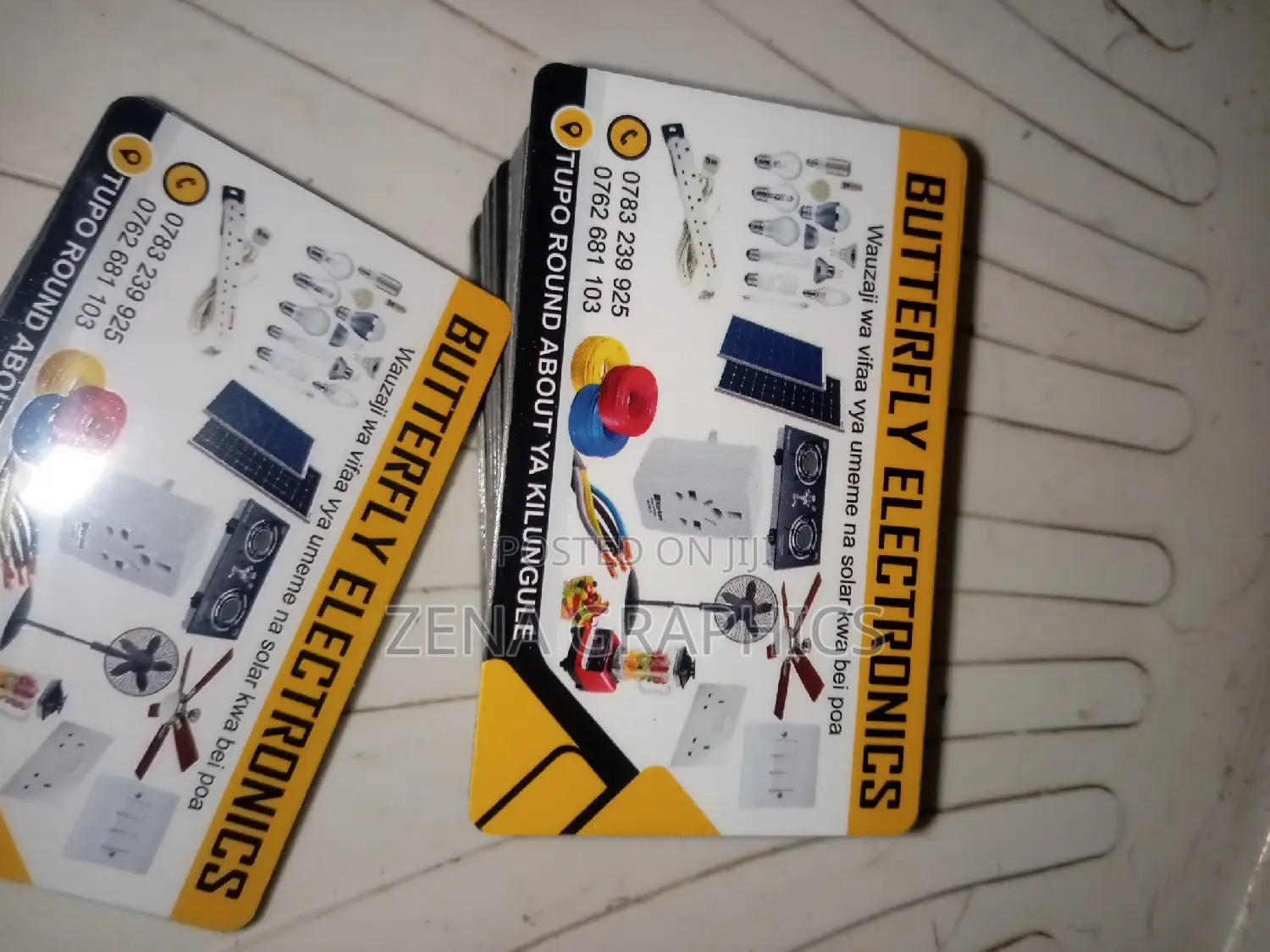 Laminated Business Cards