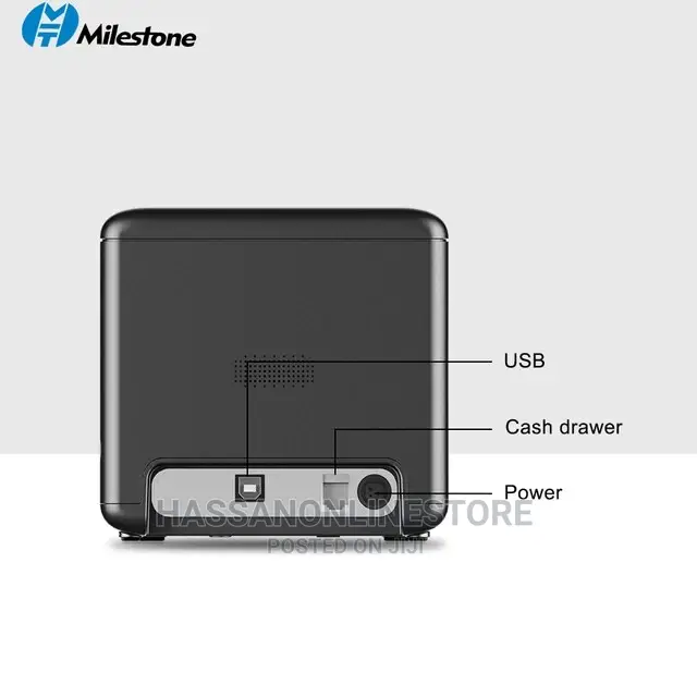 Milestone Thermal Printer USB + LAN - MHT-P80A