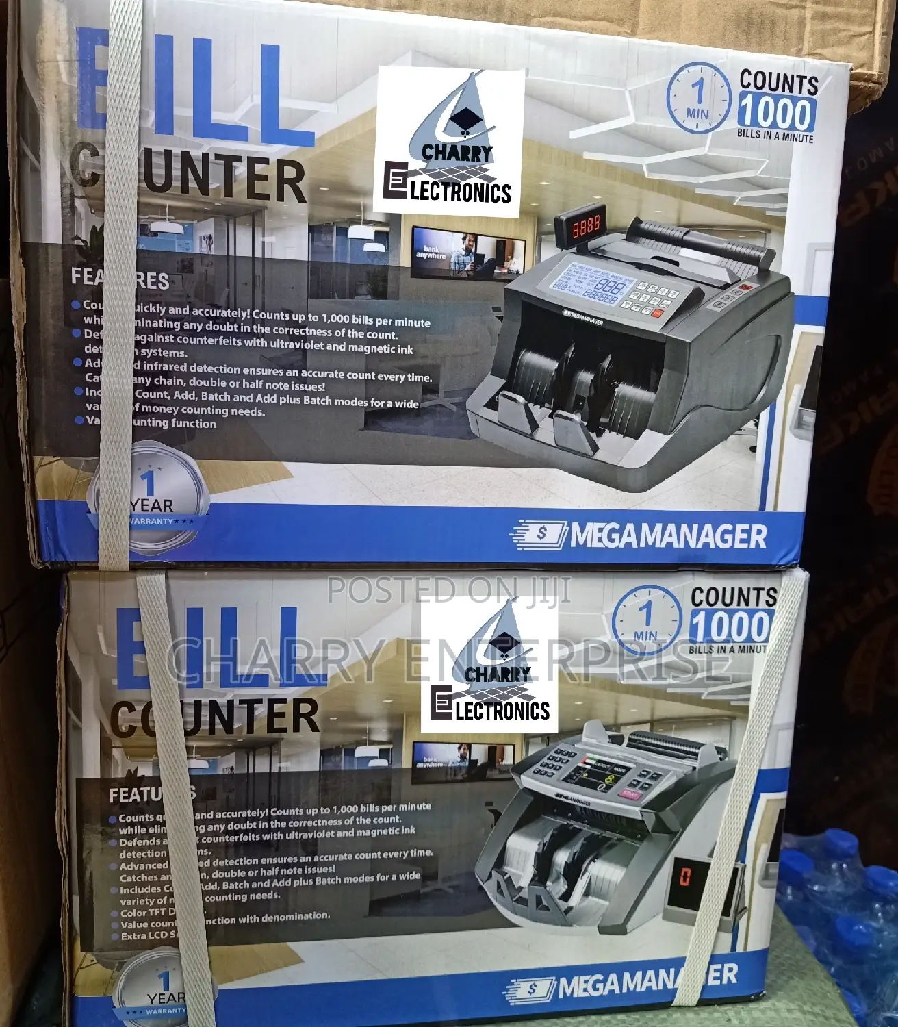 BILL / MONEY Counter Counts 1000 BILLS in a Minute