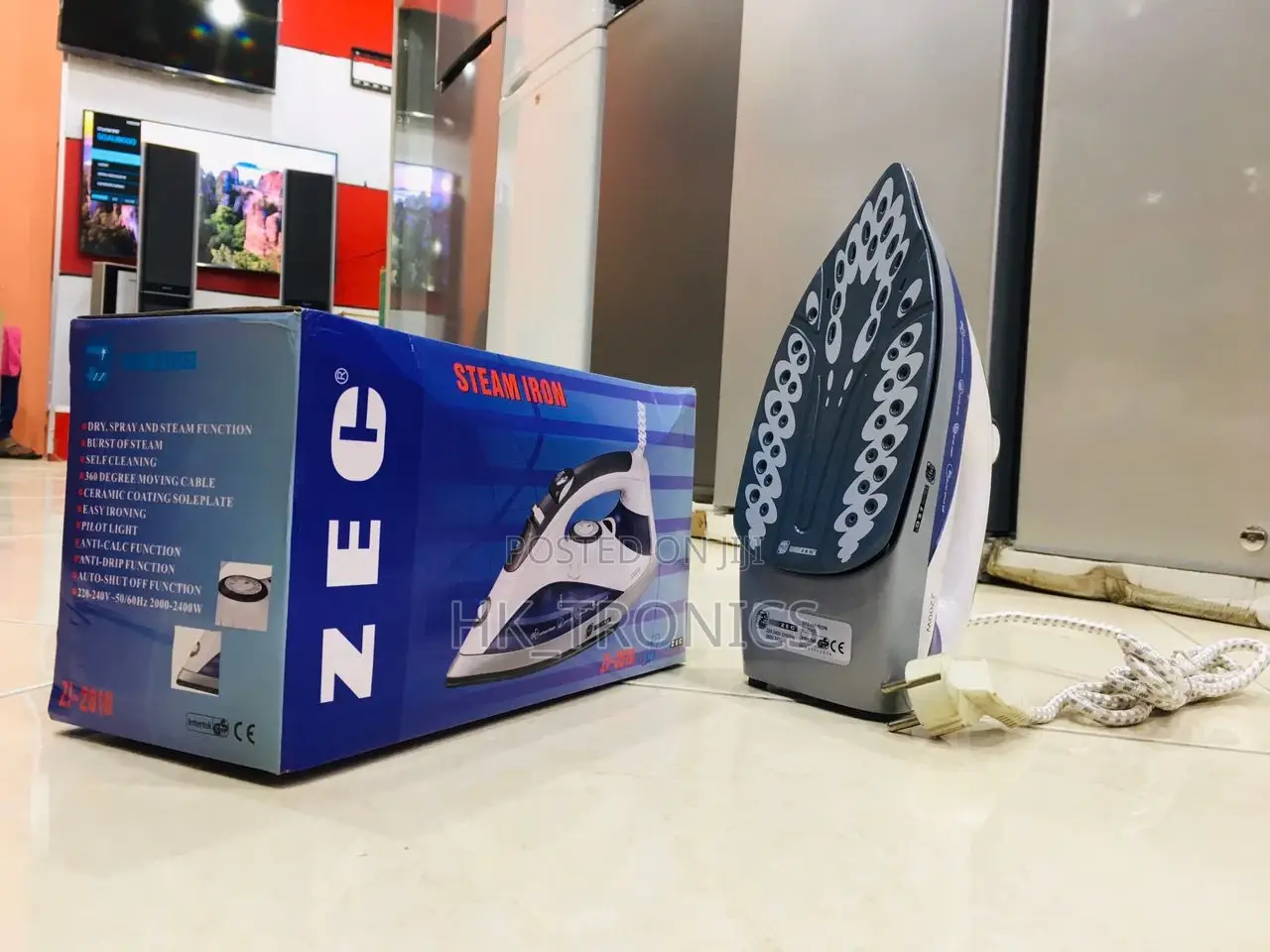Zec Steamer Iron