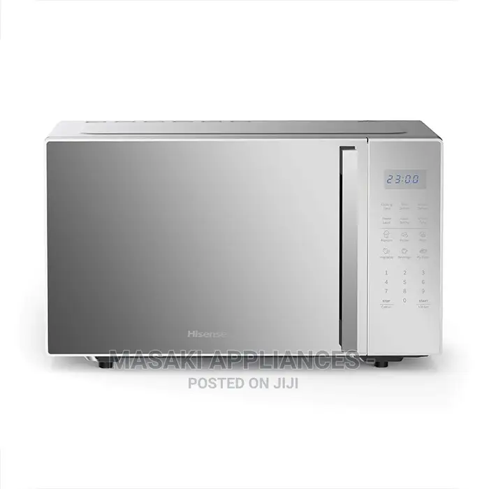 New Hisense H30moms9h 30 Liter Microwave Oven Silver Digital