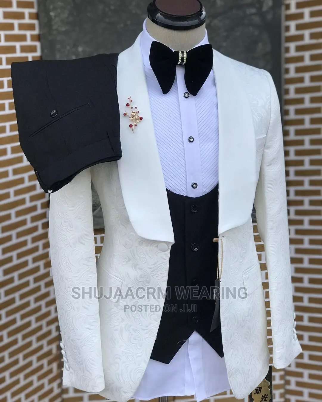 White and Black Suits