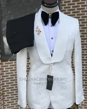 White and Black Suits