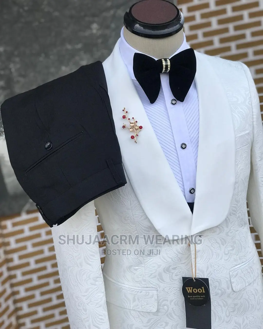 White and Black Suits