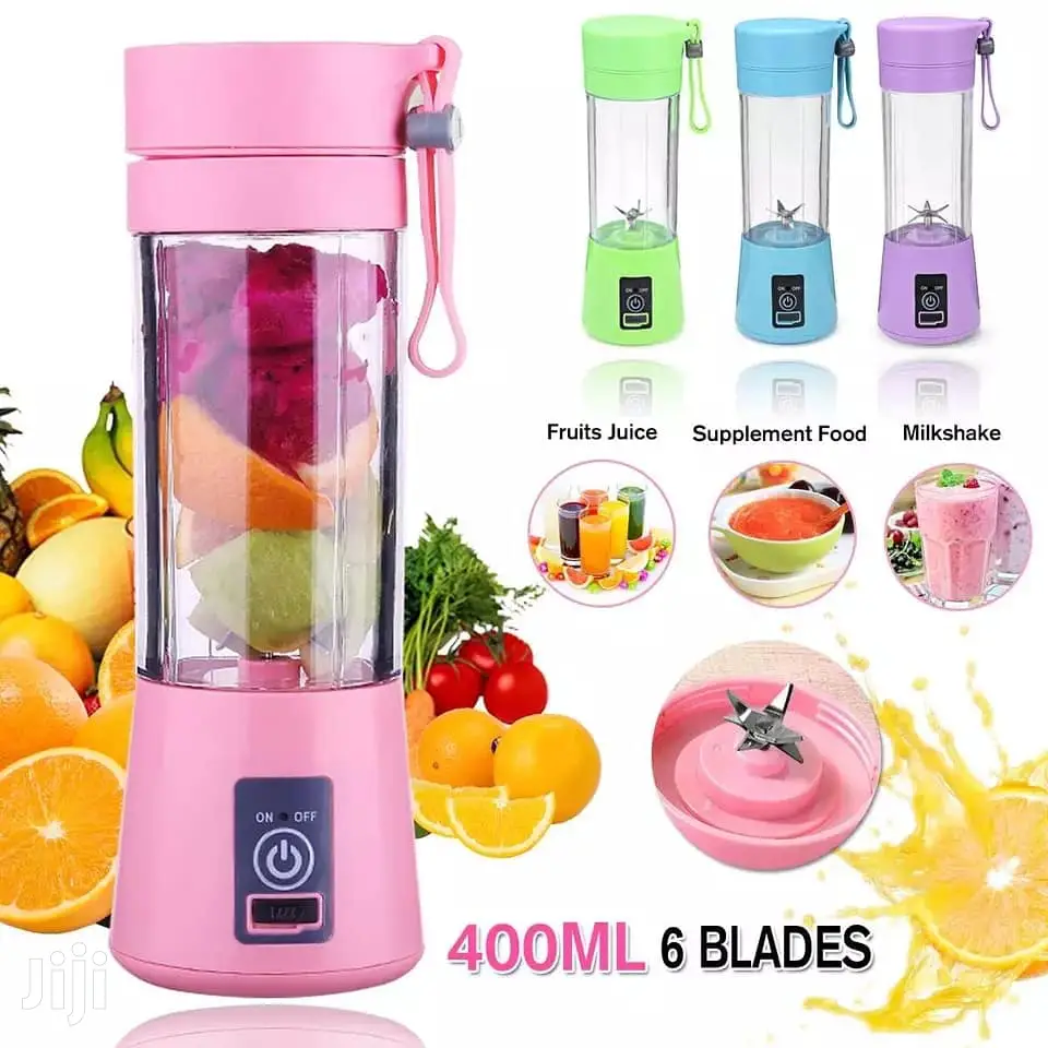 420ML Portable 6-blade Juicer Electric Rechargeable