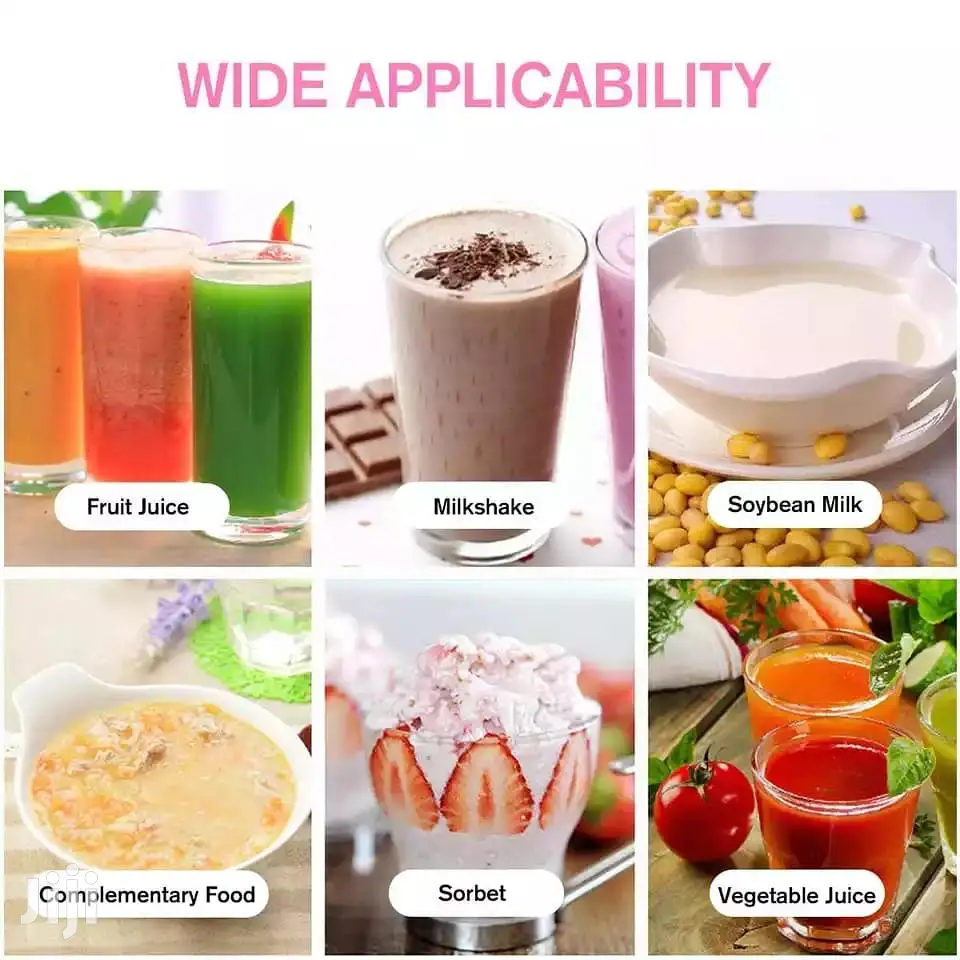 420ML Portable 6-blade Juicer Electric Rechargeable