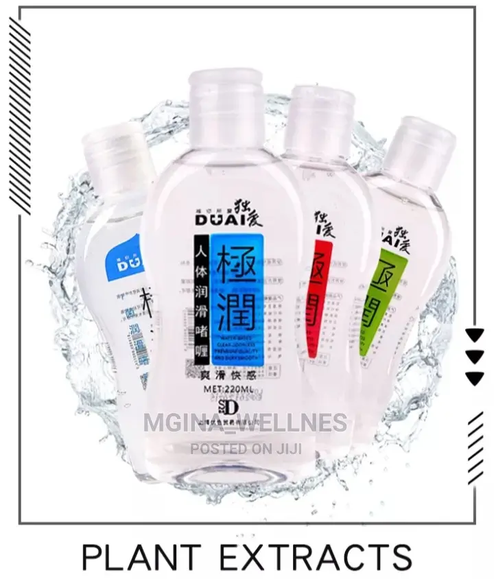 Generic Dual Water Lubricant for Sex