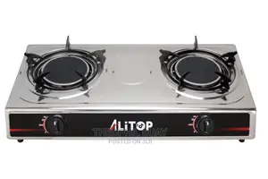 Alitop Jiko La Wavu Plate Mbili La Bati