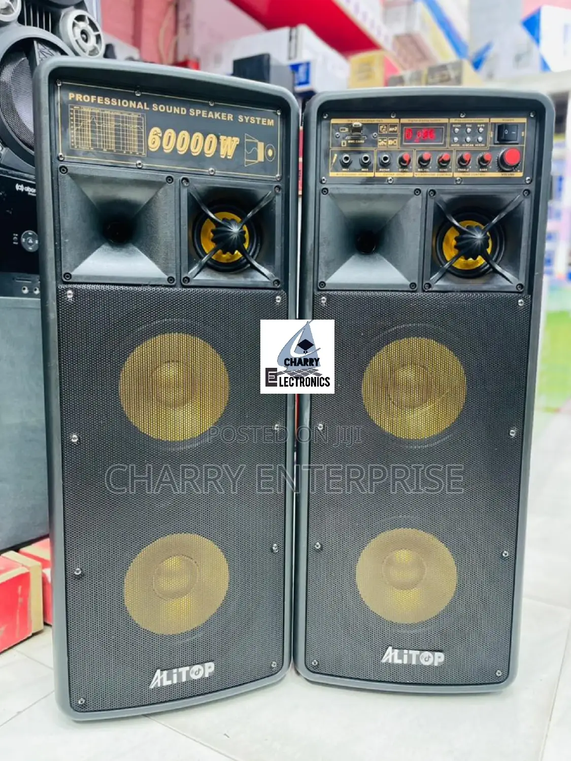Alitop Speaker 
60000W Enjoy the Best SOUND