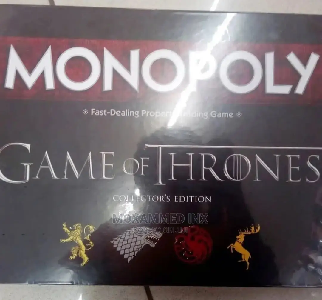 Monopoly Game of Thrones Board Game